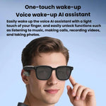 Gli occhiali intelligenti V03-T6 supportano fotocamera da 8 MP, registrazione video, registrazione audio e traduzione tramite IA.