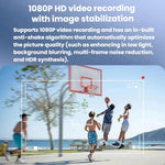 Gli occhiali intelligenti V03-T6 supportano fotocamera da 8 MP, registrazione video, registrazione audio e traduzione tramite IA.
