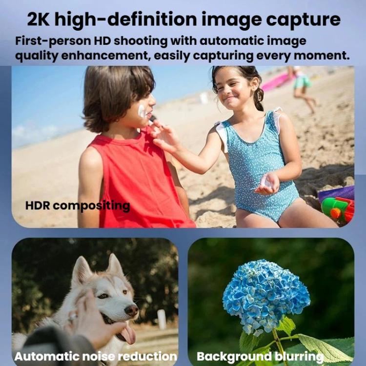 Gli occhiali intelligenti V03-T6 supportano fotocamera da 8 MP, registrazione video, registrazione audio e traduzione tramite IA.