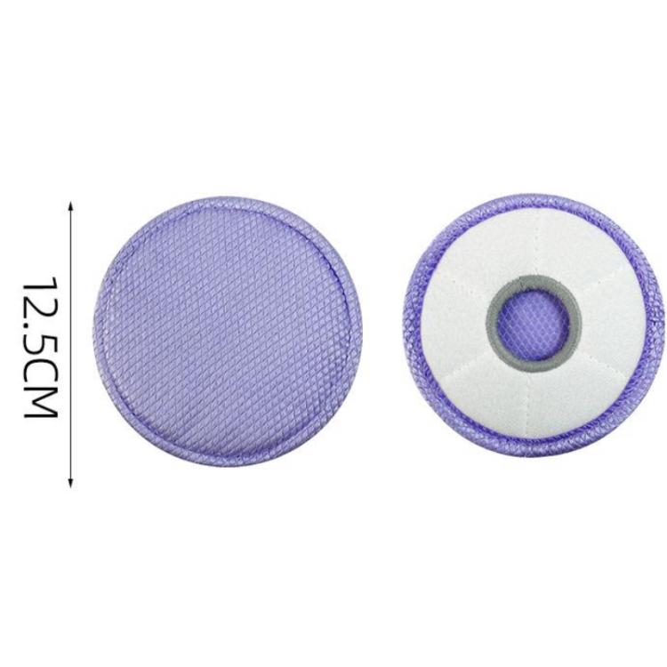 Confezione da 3 panni universali rotondi da 13 cm per robot aspirapolvere, con trama a nido d'ape, di ricambio per Roborock P10/P10 Pro/P20, Dreame S10/S20/X10/X20 Series e altri modelli.