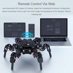 WAVESHARE Robot esapode bionico autobilanciante controllato ESP32 Open Source