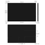 Pannello touchscreen IPS portatile WAVESHARE da 16 pollici con risoluzione 4K e custodia protettiva magnetica., 3840x2400