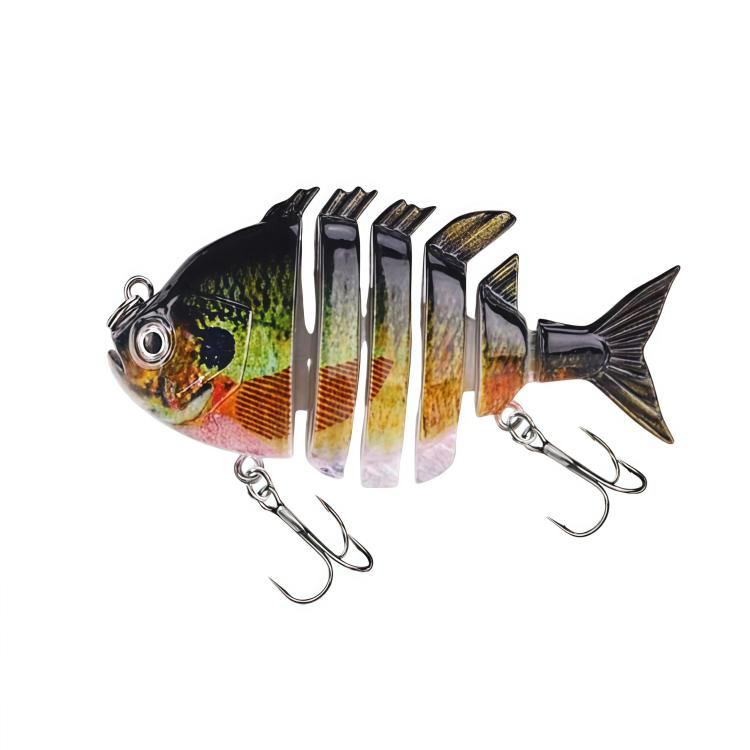 Esca artificiale affondante a 6 segmenti