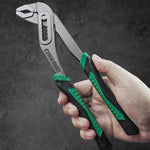 Pinza multifunzione per pompa dell'acqua con ganasce regolabili in 8 posizioni per una presa sicura, pinza a snodo scorrevole, 8-inch, 10-inch, 12-inch