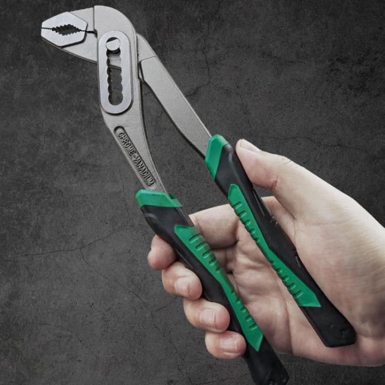 Pinza multifunzione per pompa dell'acqua con ganasce regolabili in 8 posizioni per una presa sicura, pinza a snodo scorrevole, 8-inch, 10-inch, 12-inch