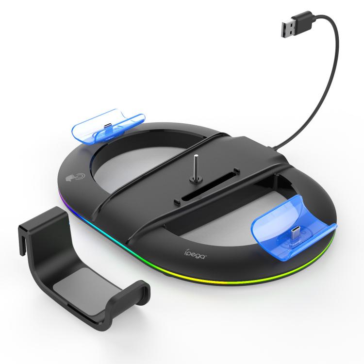 Supporto verticale iPega per PS5 Pro e Slim con ricarica