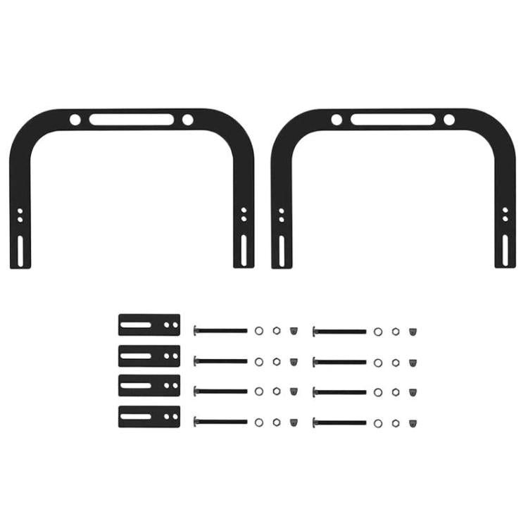 Fermamaterasso in metallo regolabile, antiscivolo, con deflettore., Adjustable Baffle