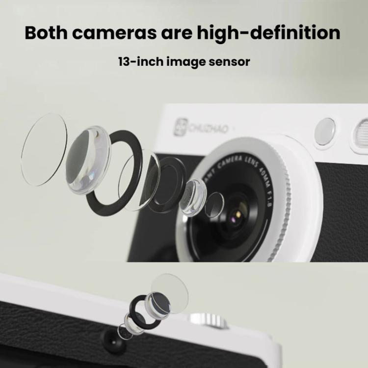CHUZHAO D1PRO Fotocamera istantanea WiFi portatile a colori con pellicola