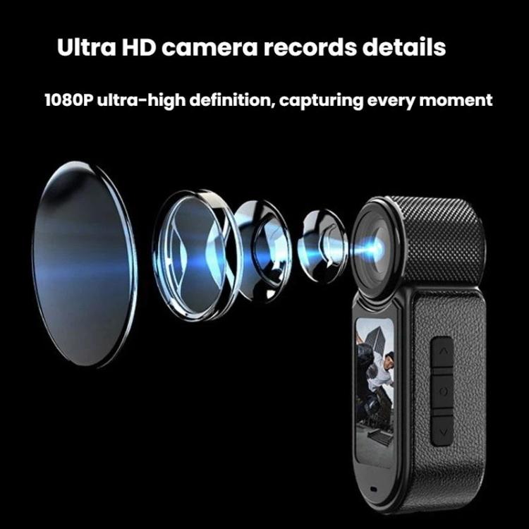 D03 HD Action Camera - Mini fotocamera magnetica da indossare al collo, intelligente e compatta