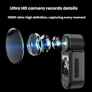 D03 HD Action Camera - Mini fotocamera magnetica da indossare al collo, intelligente e compatta