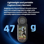 D03 HD Action Camera - Mini fotocamera magnetica da indossare al collo, intelligente e compatta