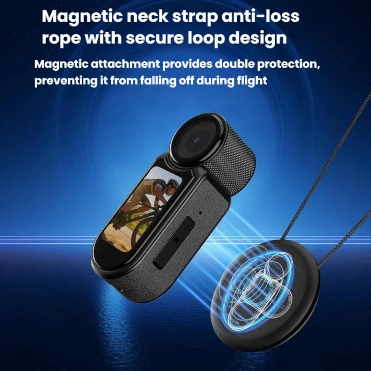D03 HD Action Camera - Mini fotocamera magnetica da indossare al collo, intelligente e compatta
