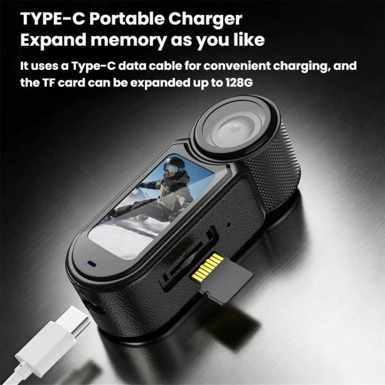D03 HD Action Camera - Mini fotocamera magnetica da indossare al collo, intelligente e compatta