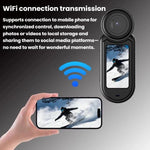 D03 HD Action Camera - Mini fotocamera magnetica da indossare al collo, intelligente e compatta