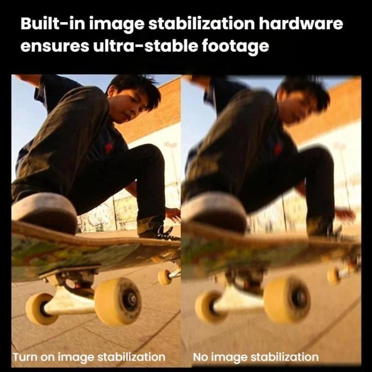 D03 HD Action Camera - Mini fotocamera magnetica da indossare al collo, intelligente e compatta