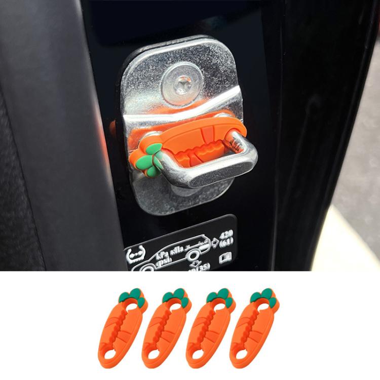 Copri serratura portiera auto in silicone 2 pezzi