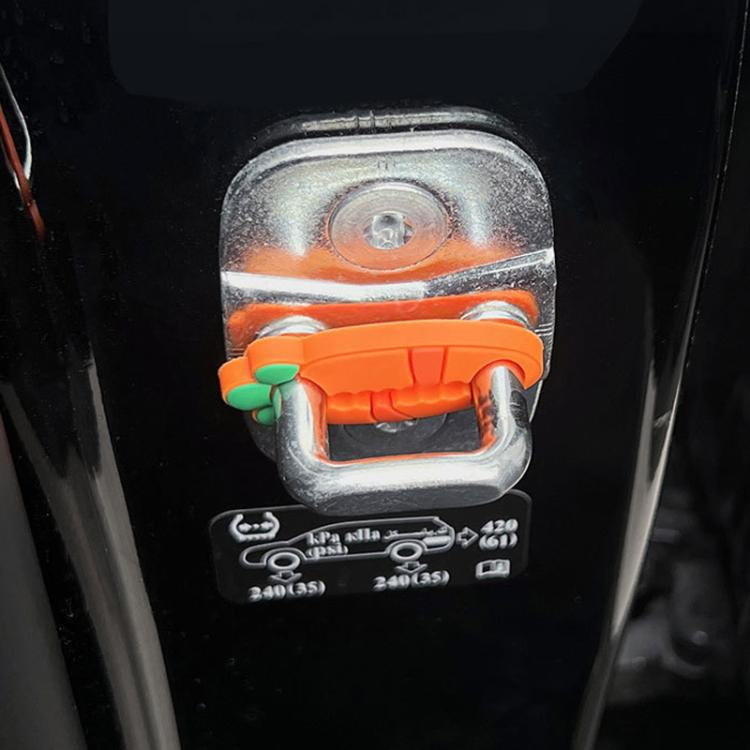 Copri serratura portiera auto in silicone 2 pezzi