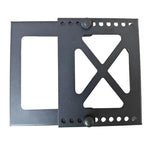 Adjustable Under Desk Mount Metal Holder for NAS, PC, Mini Computer, PS5 Gaming Console Space-Saving Rack, KXD250311