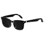 Occhiali intelligenti V6 con protezione UV massima, supporto per chiamate Bluetooth, riproduzione musicale e assistente AI.