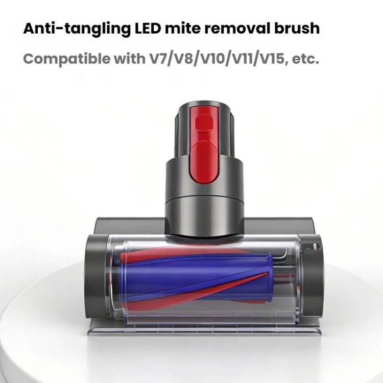 Spazzola elettrica per materassi con bocchetta anti-groviglio leggera, per Dyson V7 / V8 / V10 / V11 / V15, Electric Mattress Brush