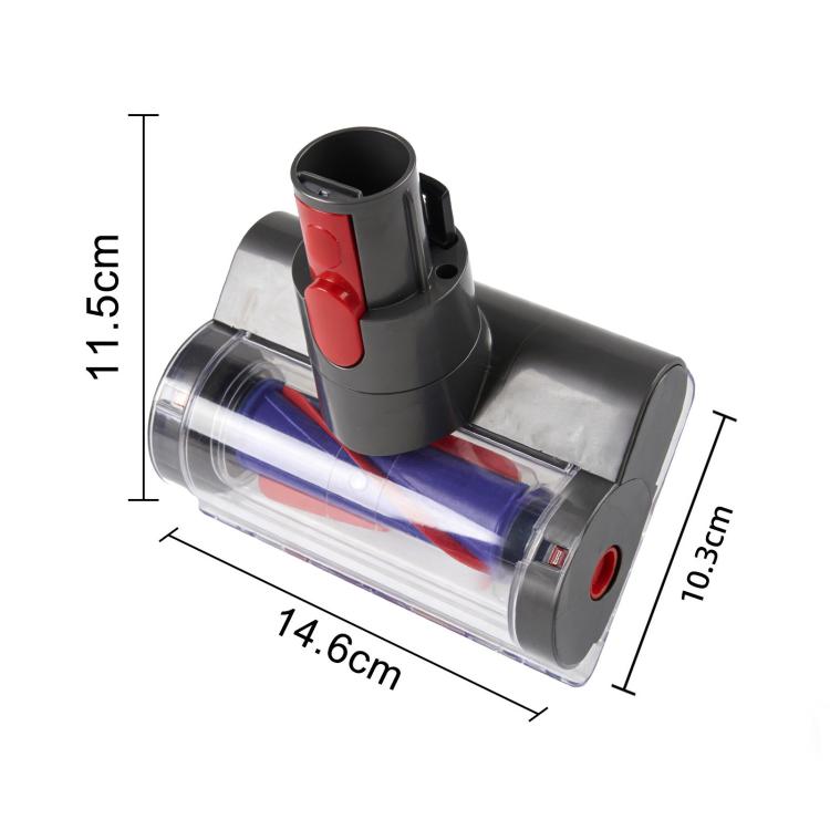 Spazzola elettrica per materassi con bocchetta anti-groviglio leggera, per Dyson V7 / V8 / V10 / V11 / V15, Electric Mattress Brush