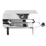 Barbecue da esterno in acciaio inox per yacht e barche, fornello a cartuccia, No Bracket, With Bracket
