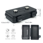 Scatola portaoggetti magnetica portatile per auto 20x14x6cm