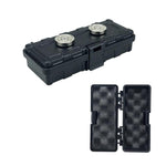 Scatola portaoggetti magnetica portatile per auto 20x14x6cm