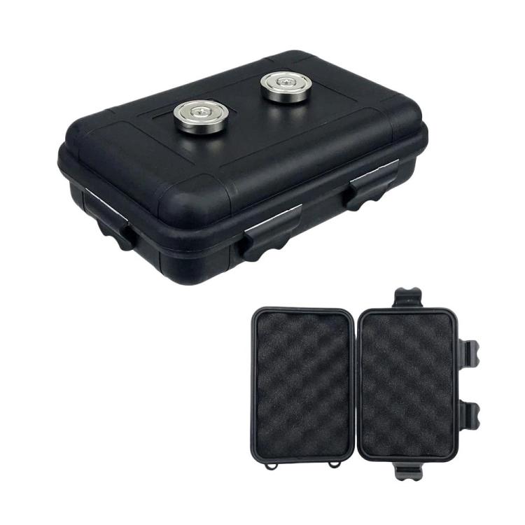 Scatola portaoggetti magnetica portatile per auto 20x14x6cm