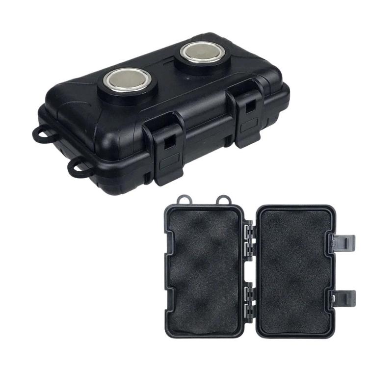 Scatola portaoggetti magnetica portatile per auto 20x14x6cm