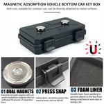 Scatola portaoggetti magnetica portatile per auto 20x14x6cm