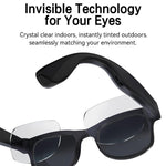 Gli occhiali intelligenti AIMB-G2 supportano una fotocamera da 8 MP, la traduzione tramite IA, il riconoscimento umano e la registrazione audio.