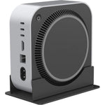For Mac Mini M4 / M4 Pro Vertical Desktop Stand Metal Space Saving Holder, M4 / M4 Pro Metal