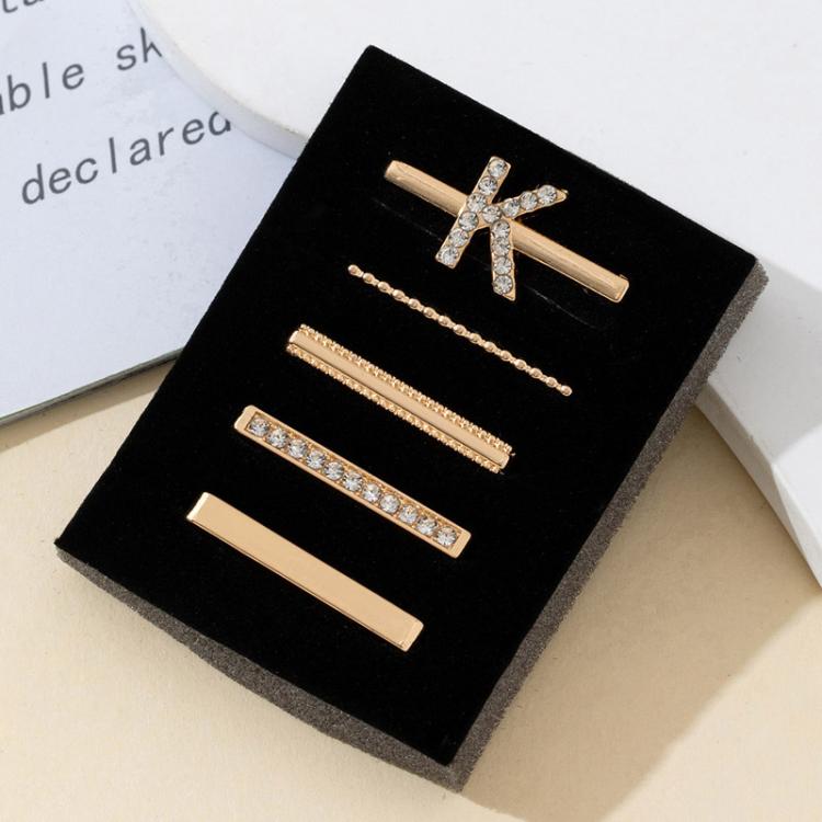 Set di 5 anelli decorativi per cinturino, ciondoli con lettere, accessori per cinturino, A, B, C, D, E, F, G, J, K, L, M, R, S
