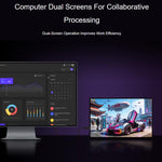 Waveshare Monitor Touchscreen 16" 2K RHD con custodia magnetica
