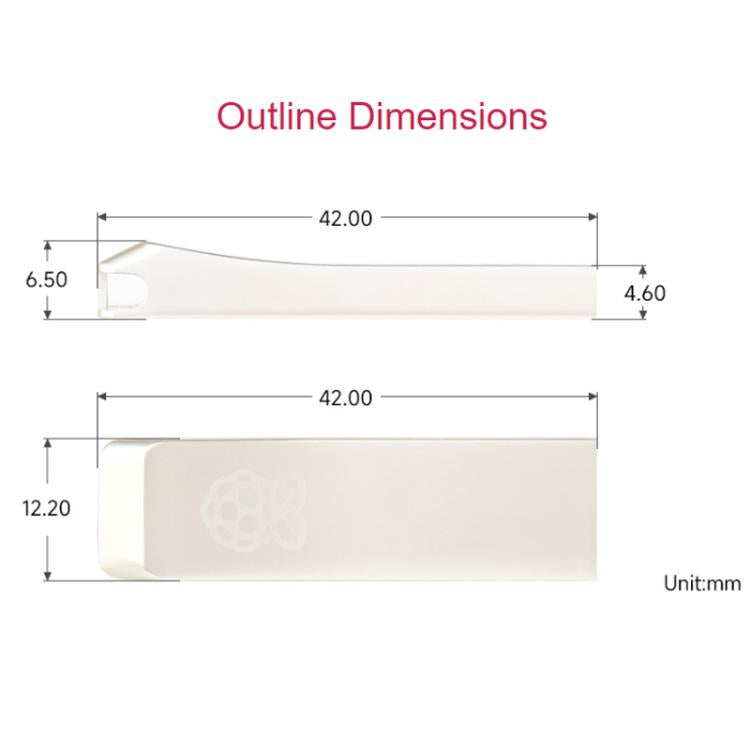 WAVESHARE For Raspberry Pi USB 3.0 128GB Flash Drive
