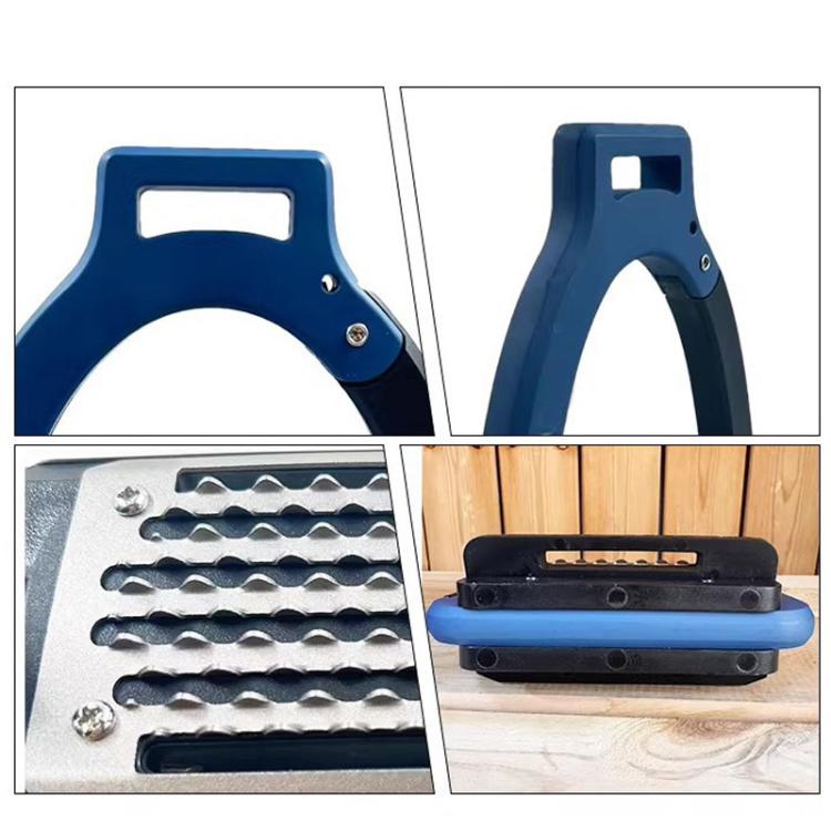 1 paio di staffe di sicurezza ad apertura laterale in lega di alluminio, Adult Size Gold, Adult Size Dark Blue, Adult Size Matte Black, Kids Size Gold, Kids Size Dark Blue, Kids Size Matte Black