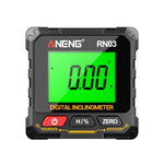 ANENG Inclinometro magnetico con display digitale e livella laser, RN03