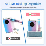 Custodia piccola per lime per manicure Accessori per macchine per manicure Testine per lime Strumento di stoccaggio universale B