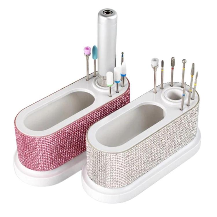 Custodia piccola per lime per manicure Accessori per macchine per manicure Testine per lime Strumento di stoccaggio universale B