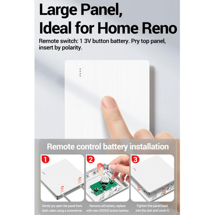 Pannello di illuminazione smart ANENG con telecomando wireless