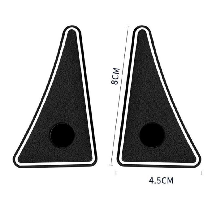 Protezione angolare adesiva per portiere auto 12x7 cm