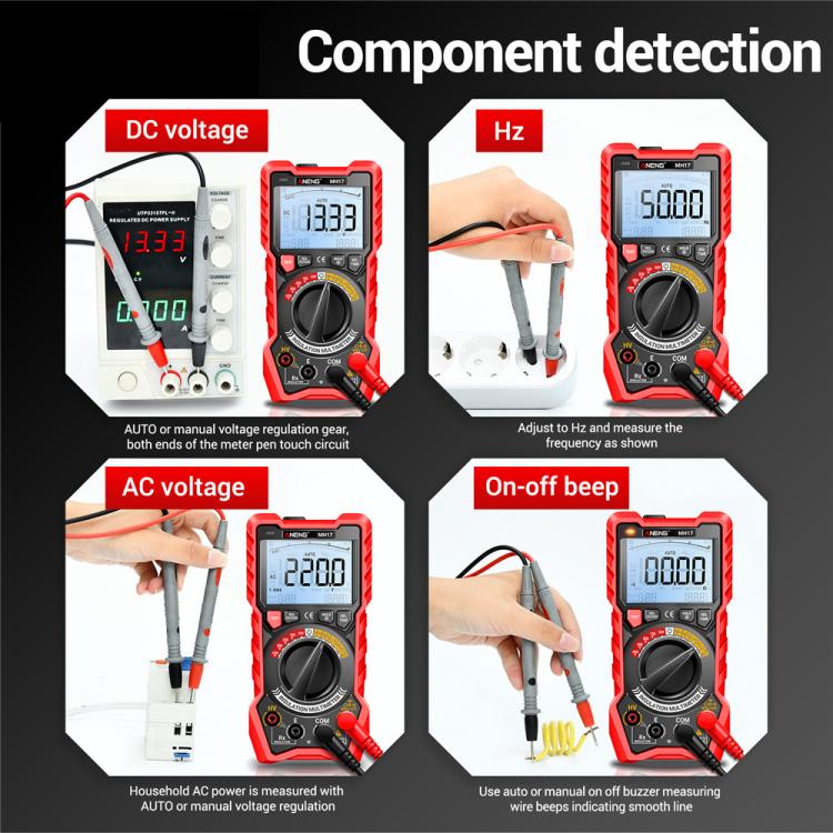 Tester isolamento digitale ANENG MH17 1000V