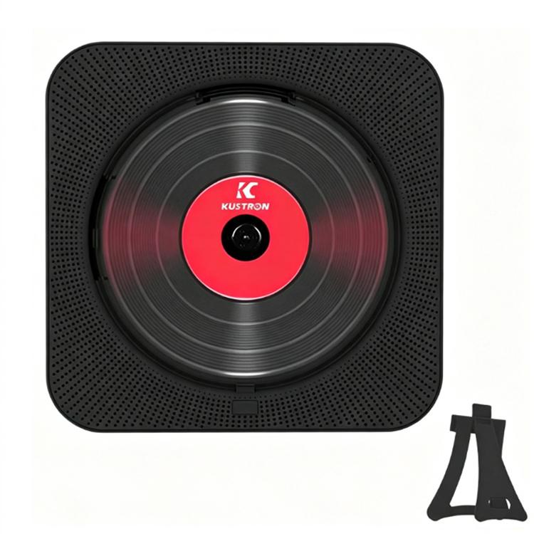 Lettore CD ricaricabile da parete con Bluetooth e custodia