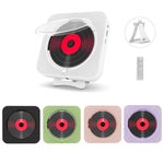 Lettore CD ricaricabile da parete con Bluetooth e custodia