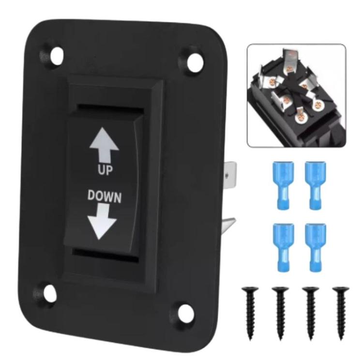 Interruttore a bilanciere 4 pin con doppio reset per auto modific