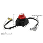 Interruttore di alimentazione batteria auto 12-48V YD062