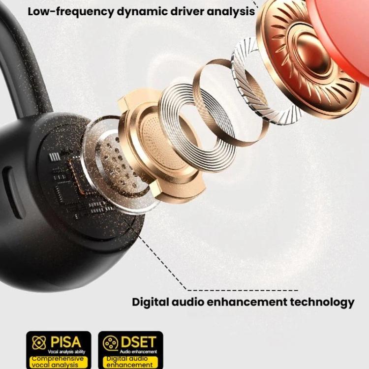Auricolari Bluetooth a conduzione aerea X1, impermeabili, circumaurali, ideali per corsa e allenamento.