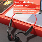 Auricolari Bluetooth a conduzione aerea X1, impermeabili, circumaurali, ideali per corsa e allenamento.