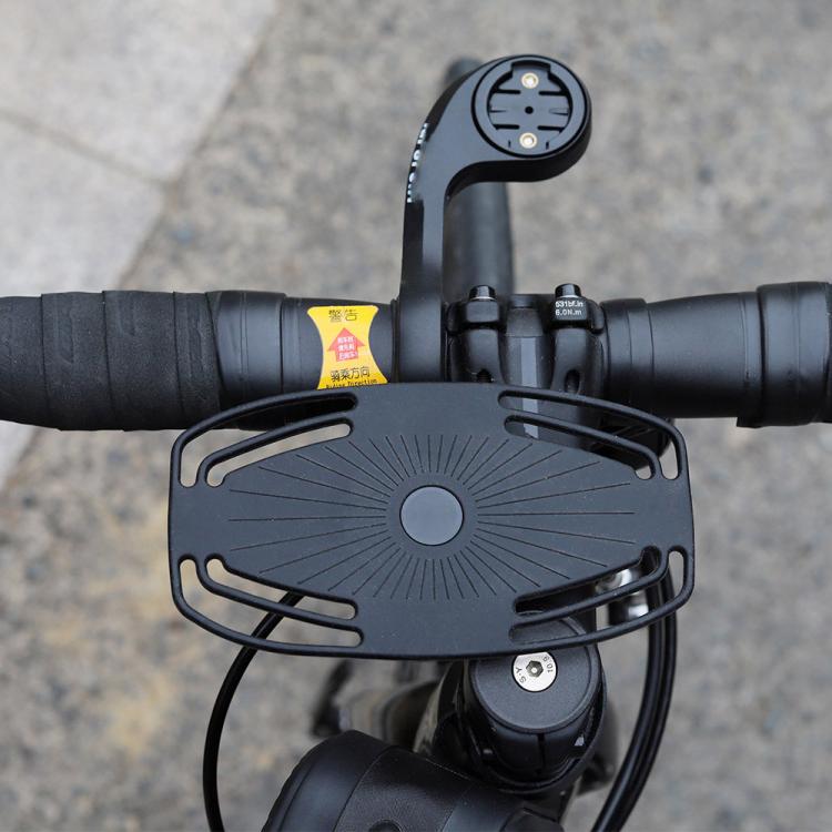 Supporto per cellulare da bici in silicone di grandi dimensioni, girevole a 360 gradi, supporto per navigatore per e-bike